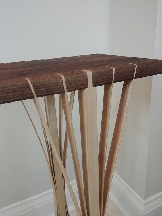 Wooden Audiophile Speaker Stands Hard Maple And Walnut Etsy
