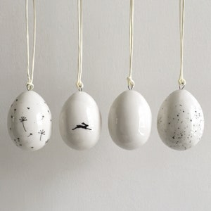 Hanging Porcelain Egg