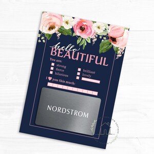 Schöne Geschenk-Kartenhalter für Mutter, Freundin, Schwester, Lehrer INSTANT DOWNLOAD
