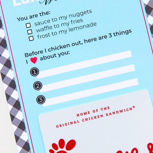 Chick Fil A Gift Card Holder for Teacher Birthday Friend - Etsy