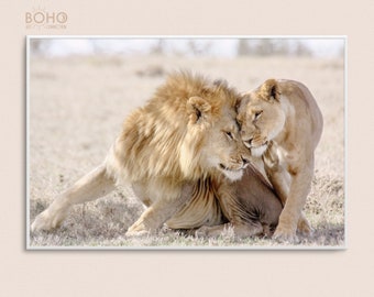 Lions In Love Etsy