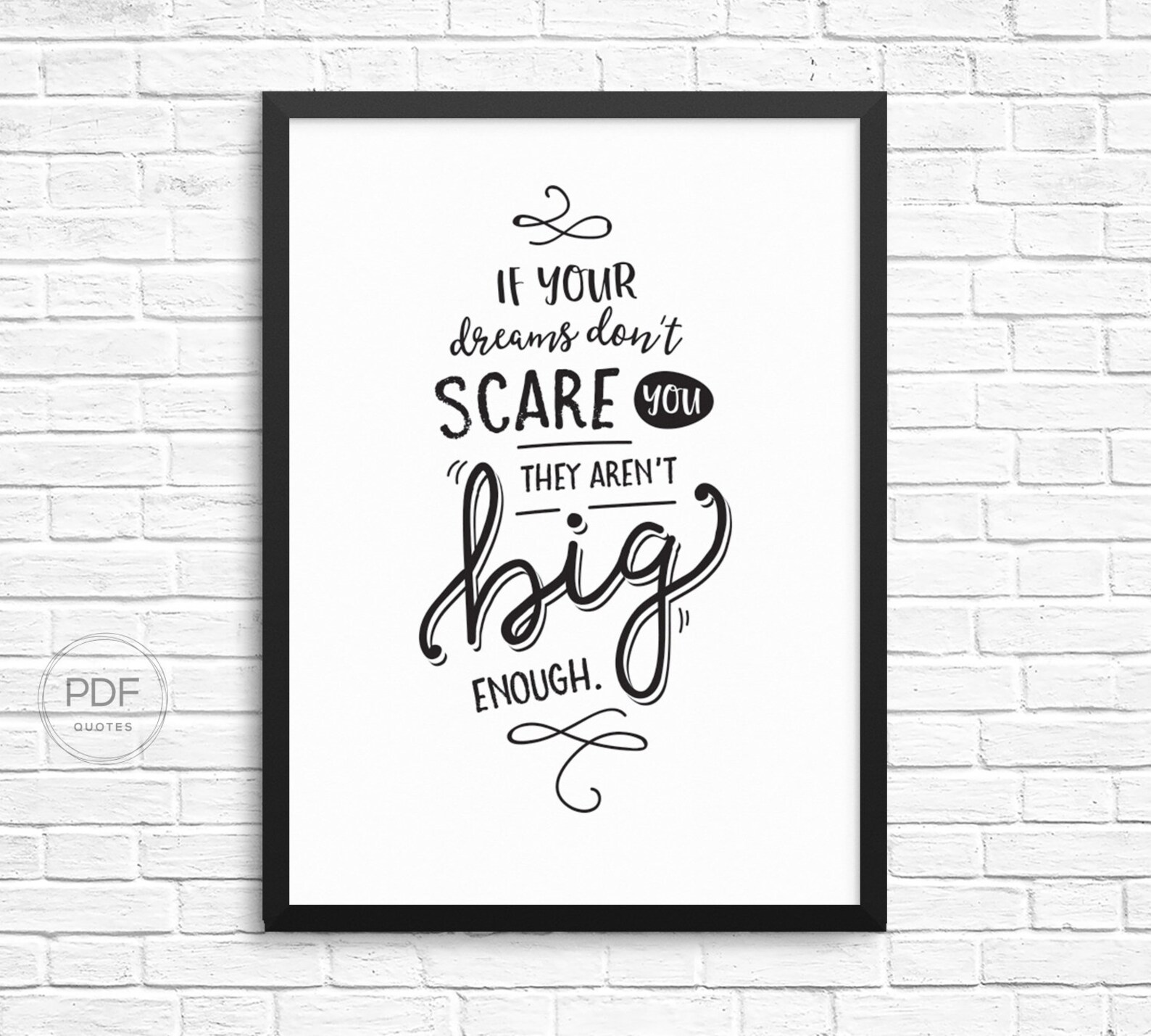 Be scared of. If your dreams don't scare you they are too small. Halloween t-shirt. Thou shalt not. Don t be scary.
