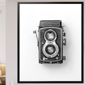 Vintage Camera Print // Camera Classics Wall Art