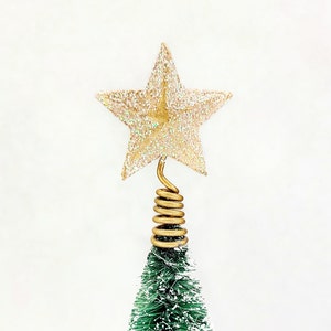 Miniature Dollhouse Christmas Tree Star