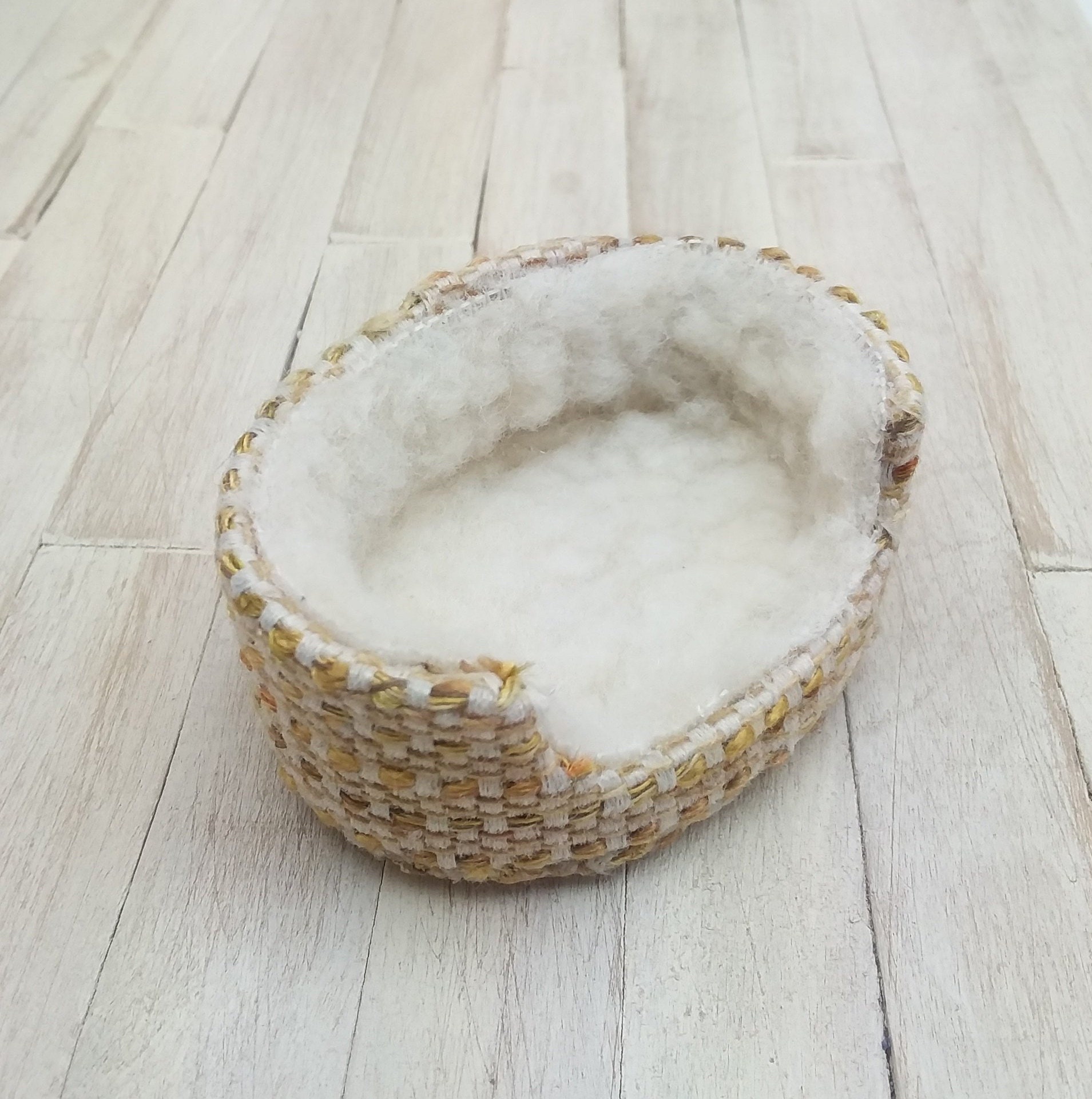 Miniature Dog Bed Dollhouse Mini Pet Bedding One Inch Scale Etsy