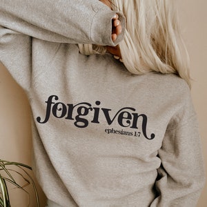 Forgiven svg, Grace svg, Easter svg, Religious SVG, Ephesians 1, Christian SVG, Jesus Svg, Scripture svg, Mothers Day, Love file, dxf, png