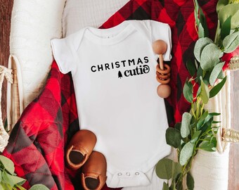 Christmas Cutie svg, Funny Christmas Svg, Christmas onesie svg, Toddler Christmas Shirt Svg, Kids Christmas Shirt Svg, Christmas Baby