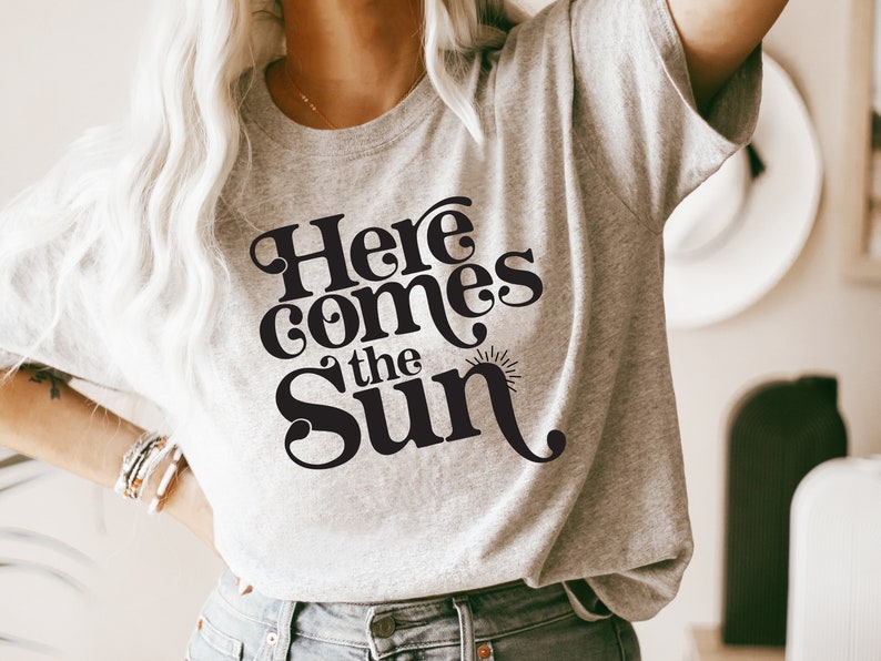 Here Comes the Sun Svg Summer Svg Beatles Svg Vacation SVG - Etsy