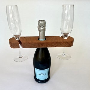 Wooden Wine Glass Caddy - Birthday Gift, Housewarming Gift, Wedding Gift, Wine Glass Holder