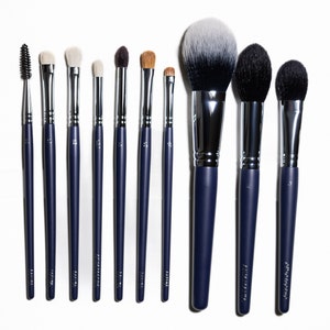 Essential brush set - 10 pieces Face and eye brush set