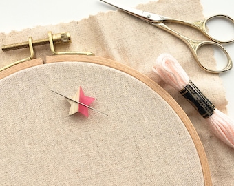Star Needle Minder for Embroidery, Cross Stitch, Quilting, Sewing