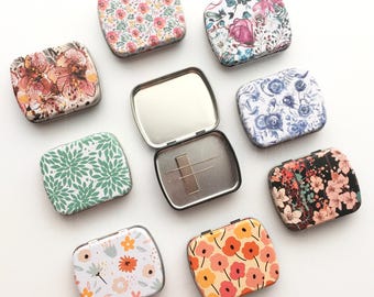 Magnetic Needle Case: NEW DESIGNS! Wide Travel Needle Storage for Embroidery and Cross Stitch