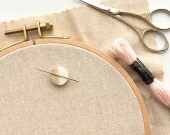 Circle Needle Minder for Embroidery, Cross Stitch, Quilting, Sewing