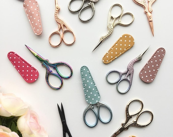 Modern Embroidery Scissors: Stainless Steel Crafting, Cross Stitch & Sewing, Stocking Stuffer
