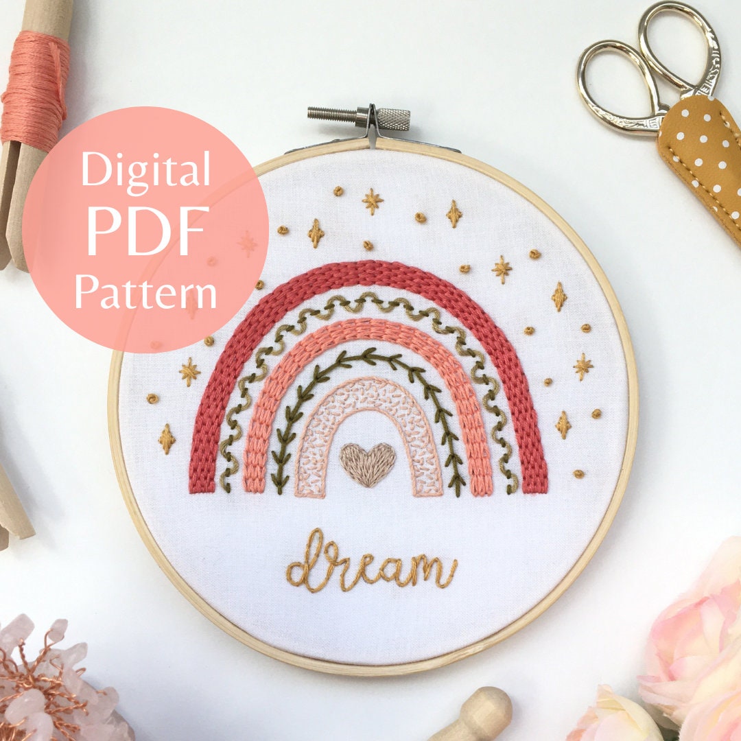 Learn to Embroider DELUXE Beginner Bundle, Full Embroidery Kit