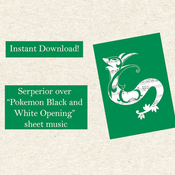 Pokemon Black/White: Opening - Serperior