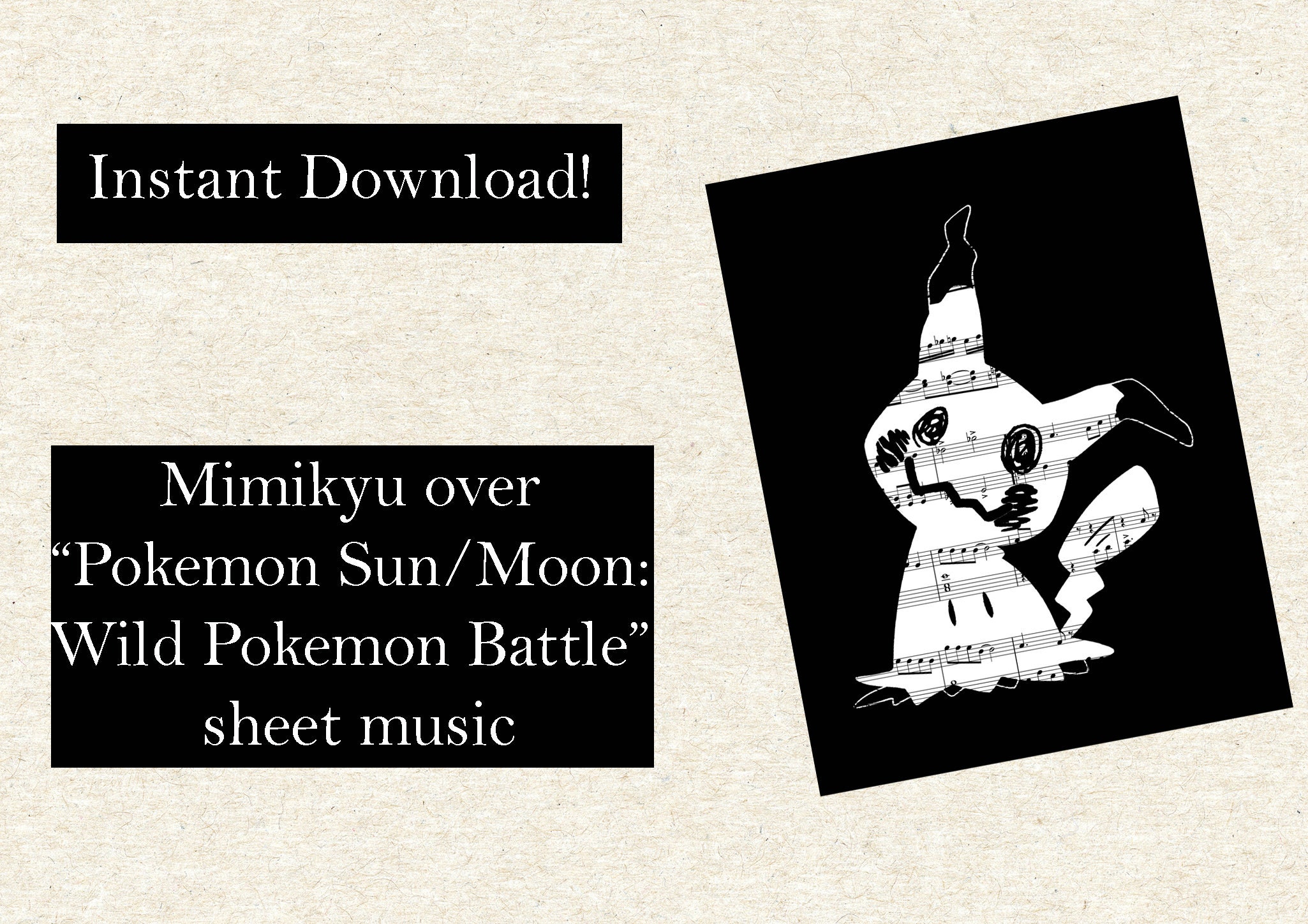 Pokemon Sun/moon Wild Pokemon Battle Graphic Etsy