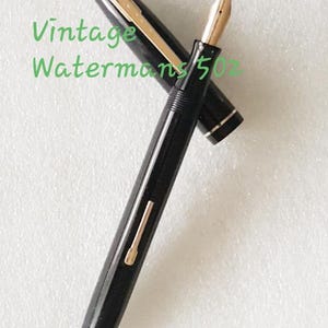 Waterman 52 Fountain Pens - Etsy