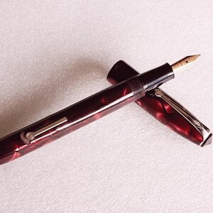 Stylo Plume Ancien BAYARD N°4 - Bakélite Noire Avec Plume En Or 18 Carats