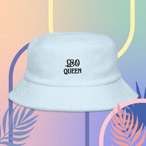 Leo Zodiac Sign Bucket Hat, Terry Cotton Hats, Bucket Hat Women, Best Friends Hats, Unisex Bucket Hats, Astrology Hat