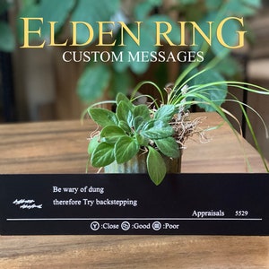 Messaggi/segnali personalizzati Elden Ring - Gaming
