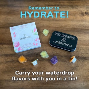 Waterdrop Flavour Cube Dose - Erinnere dich an Hydrate - Trinke dein Wasser