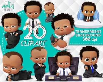 Download Boss baby clipart | Etsy