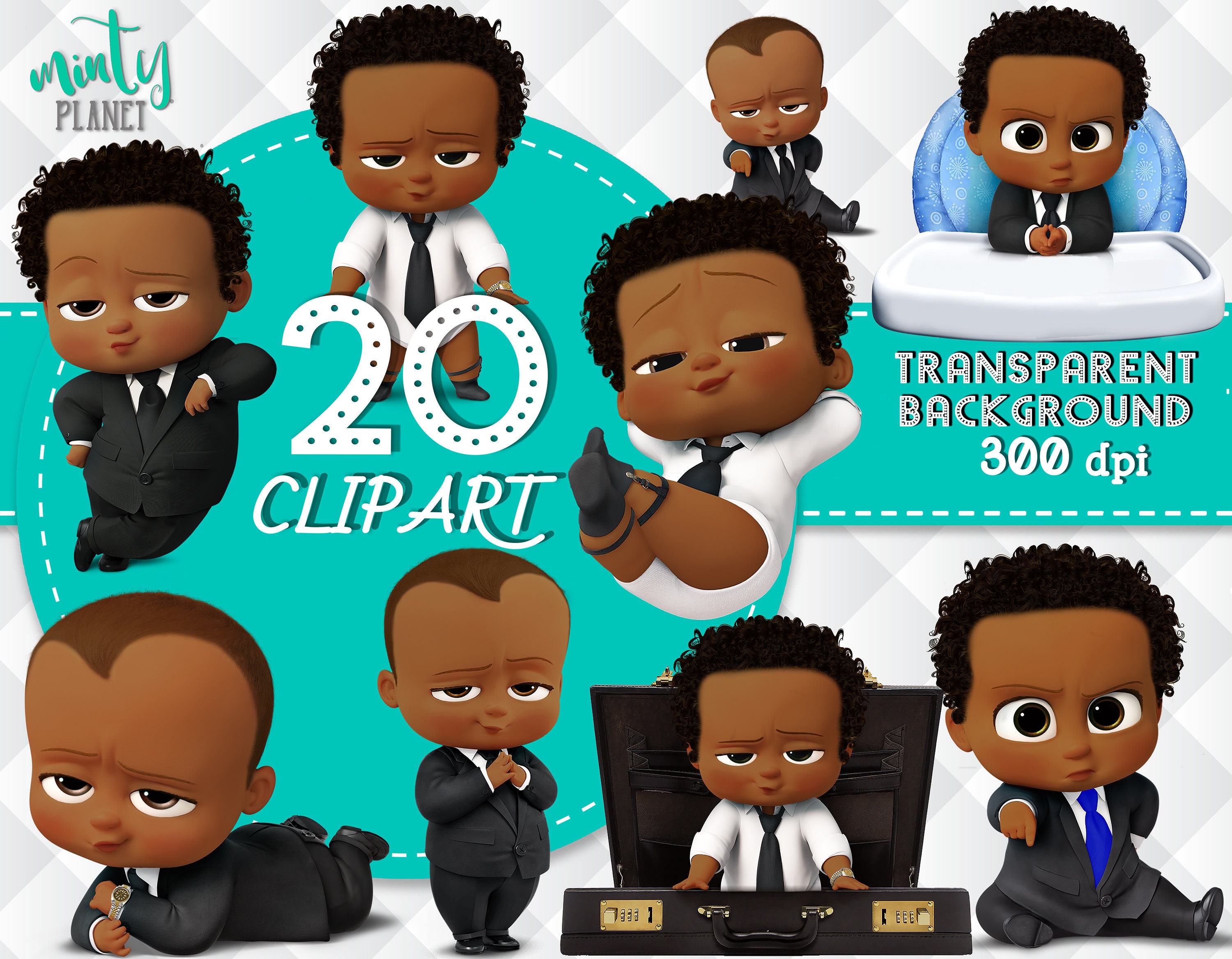 Download African American Boss Baby Afro Boss Baby characters full ...