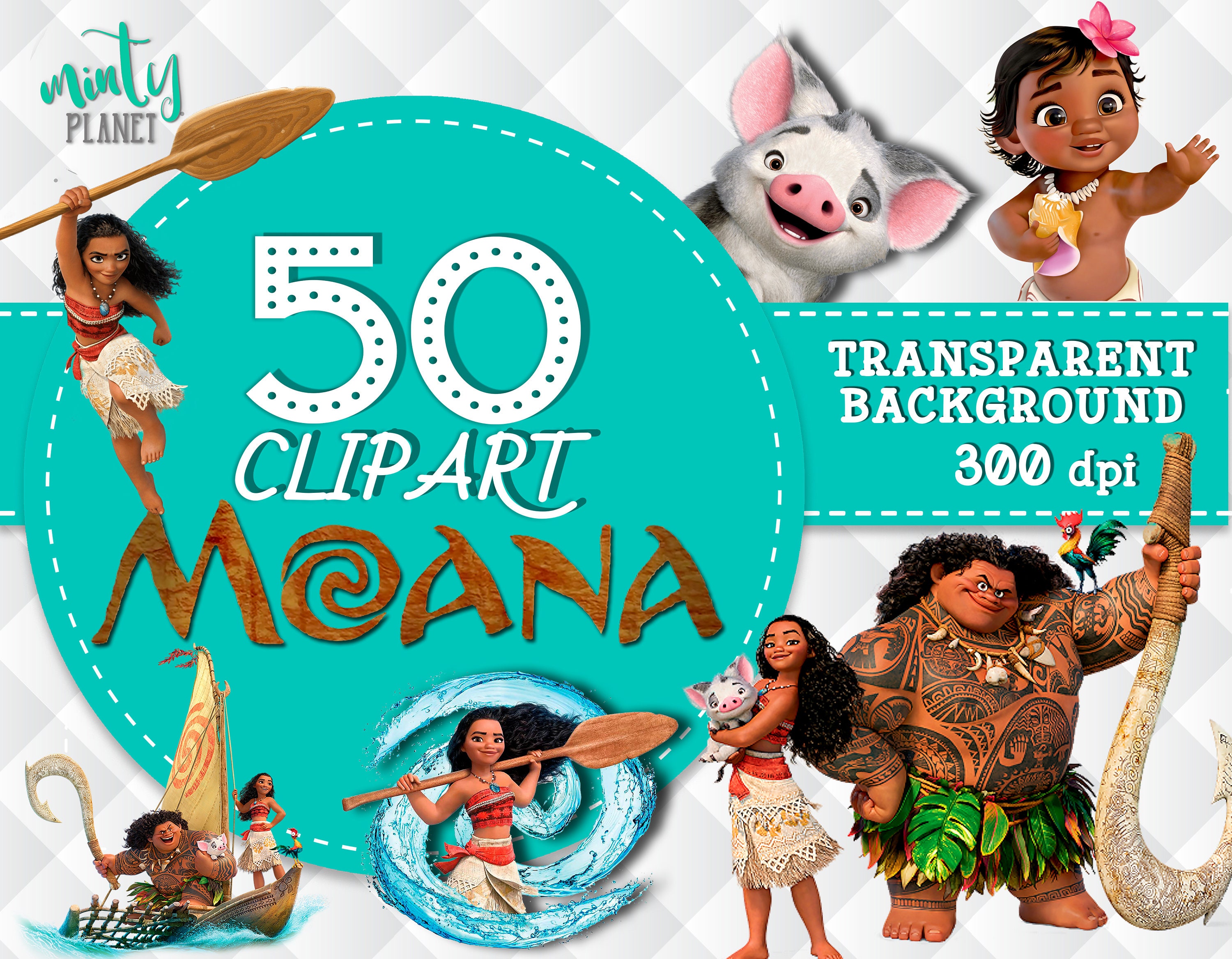 Moana Clipart, Moana PNG files, Moana characters full 