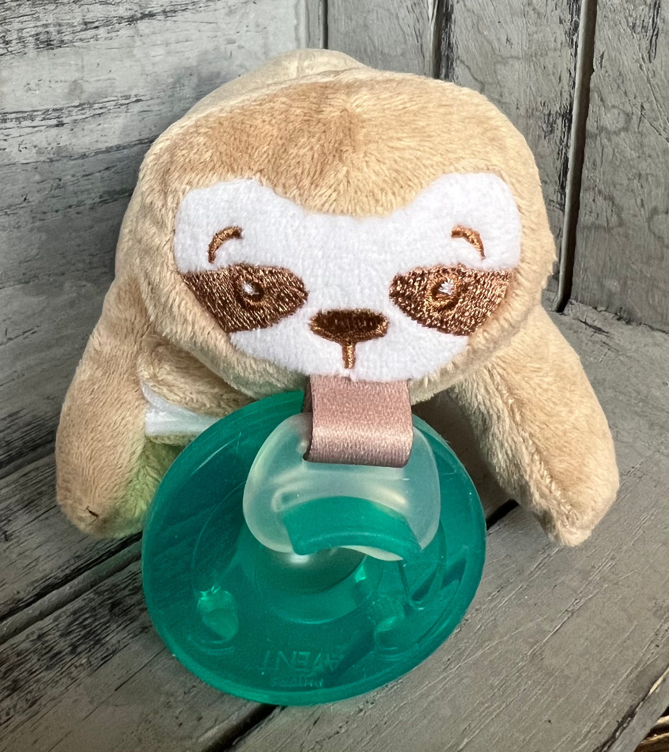 Animal Wubba Pacifier Holder Target Bullseye Dog WubbaNub Pacifier