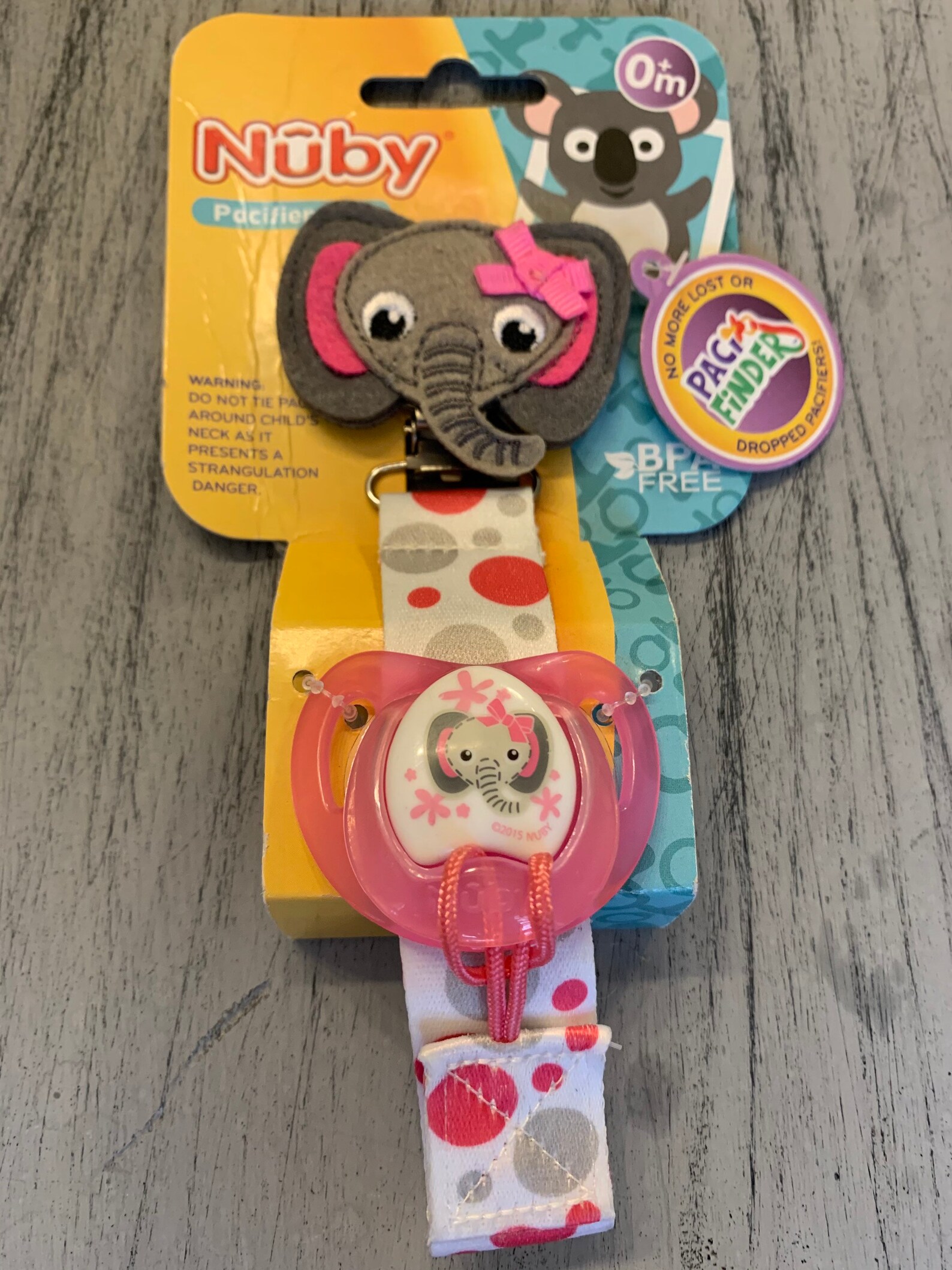 Nuby Pacifier W/ PaciFinder Etsy
