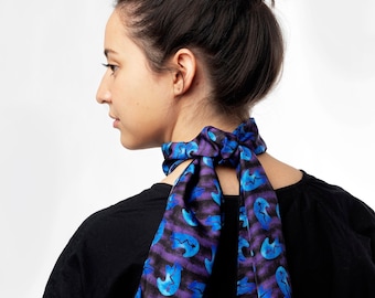 Honwungwa - Hopi Bear Clan - Habotai Silk Scarf