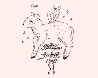 tattoo ticket / permission