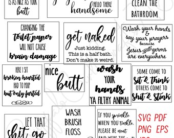 Download Farmhouse Bathroom Svg Etsy PSD Mockup Templates