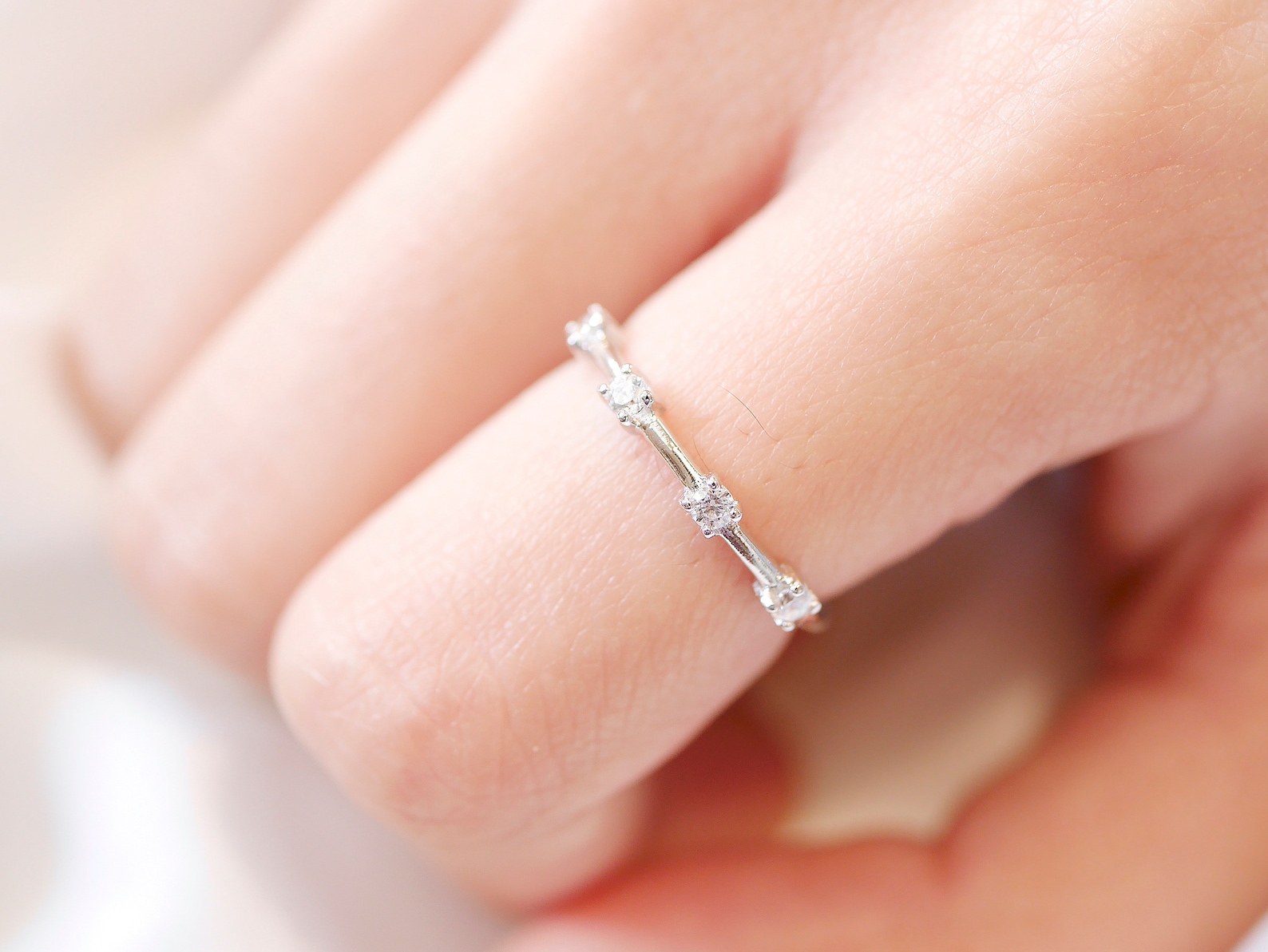 Stacking Ring Simple Ring Minimalist Jewelry Silver Ring Etsy