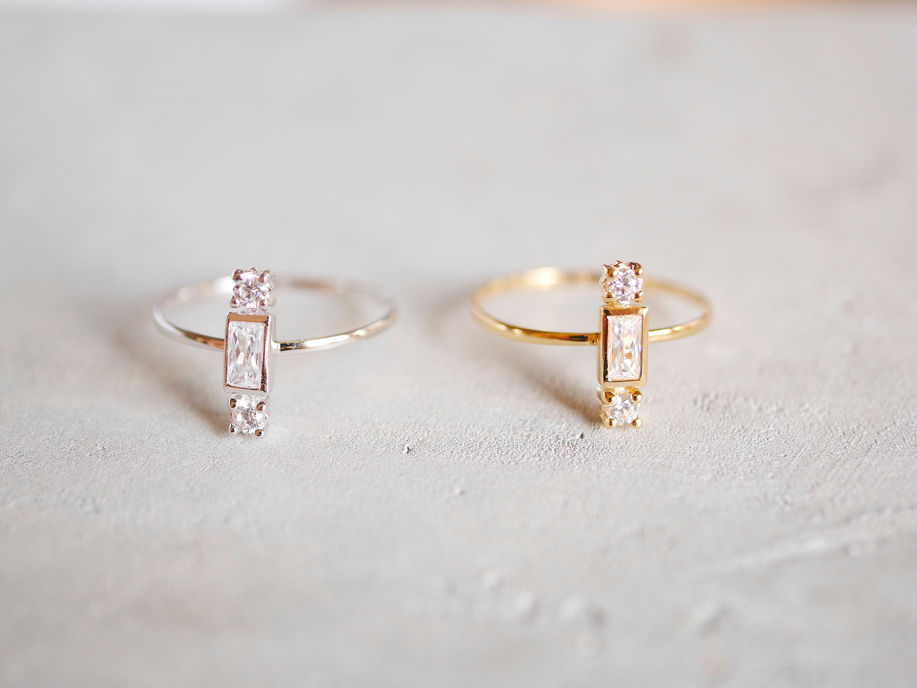 Baguette Stackable Ring main image 0