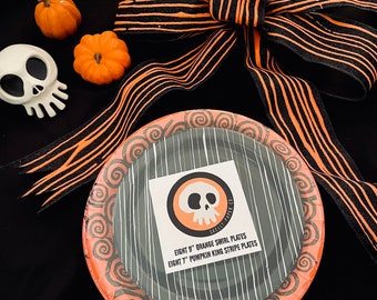 Halloween Hypnotism Paper Plates