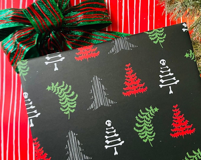 Featured listing image: Oh Creepmas Tree Wrapping Paper