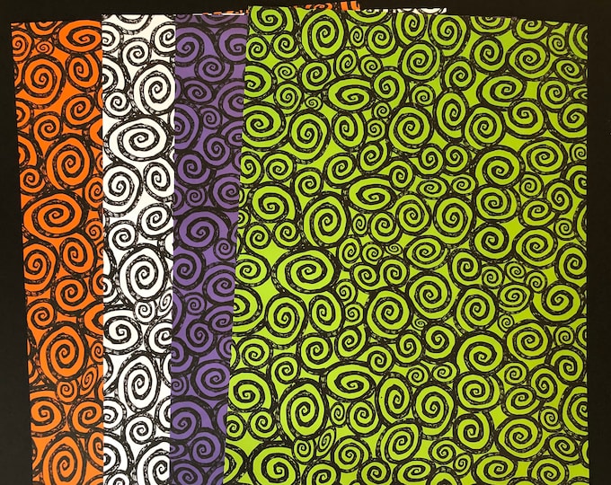 Featured listing image: Nightmare Before Christmas Swirl Wrapping Paper