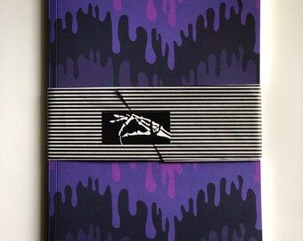 Ultra-Violet Slime Notebook