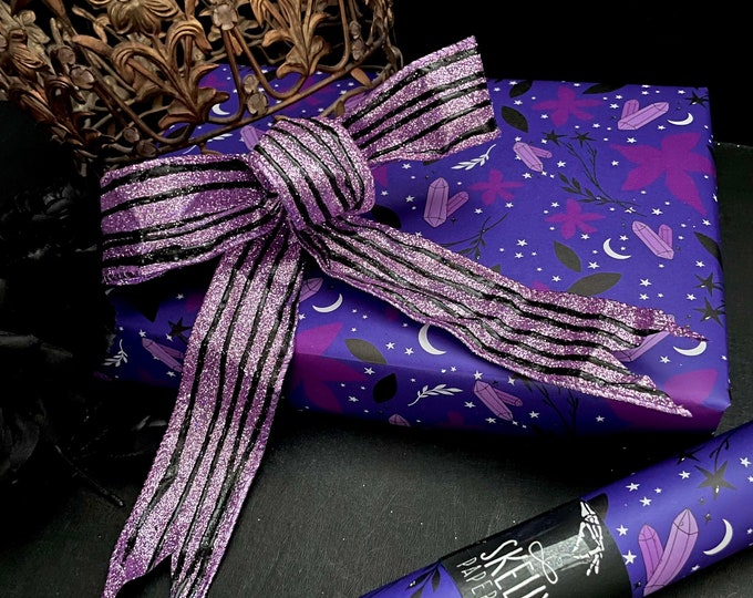 Featured listing image: Lady Midnight Witchy Wrapping Paper