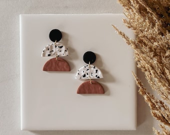 Phoenix Earrings / Gift for her / Polymer Clay Earrings