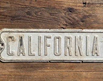 California Avenue Street Sign