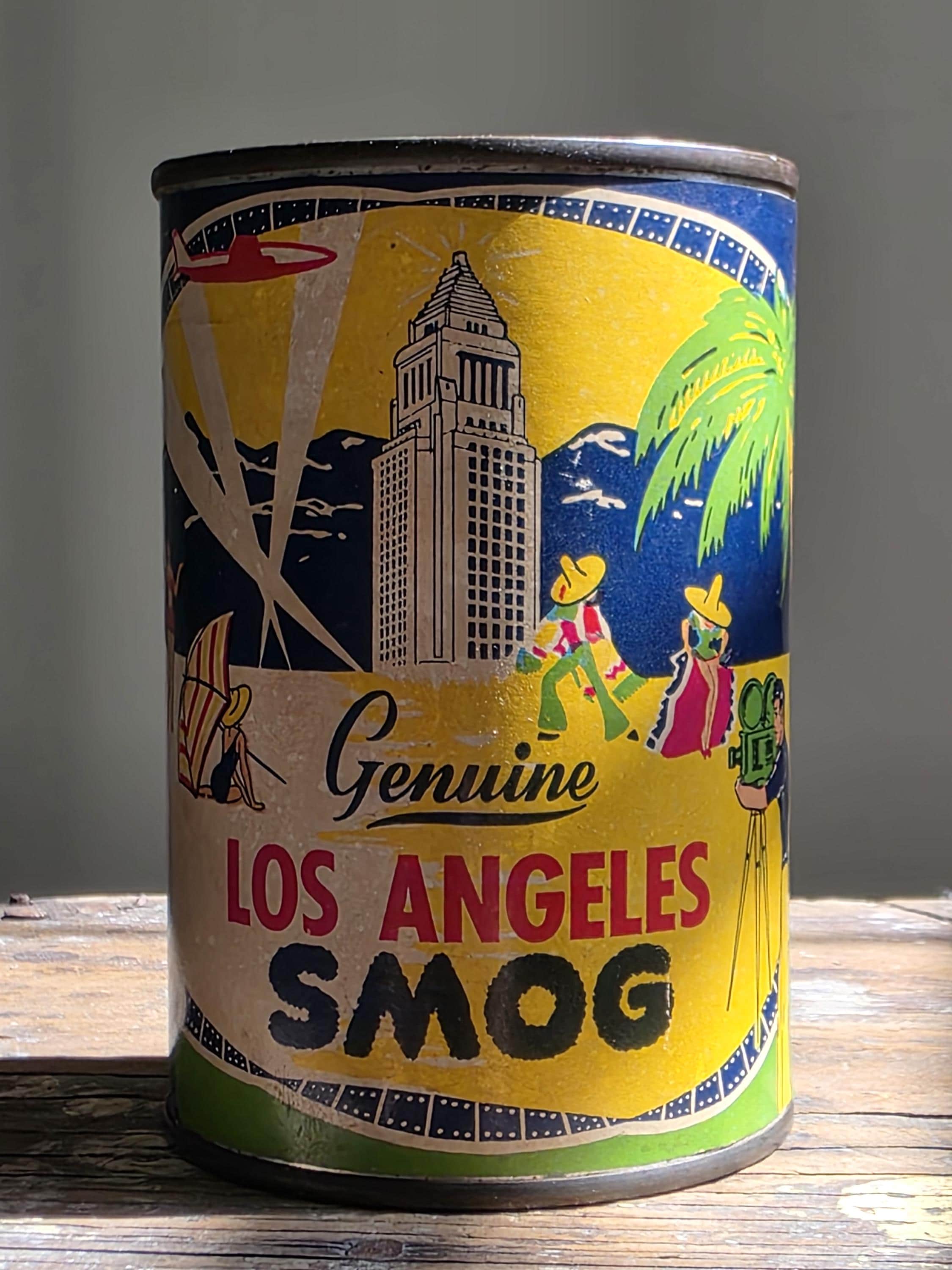 Los Angeles California Souvenir Smog Can