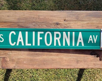 California Ave Sign
