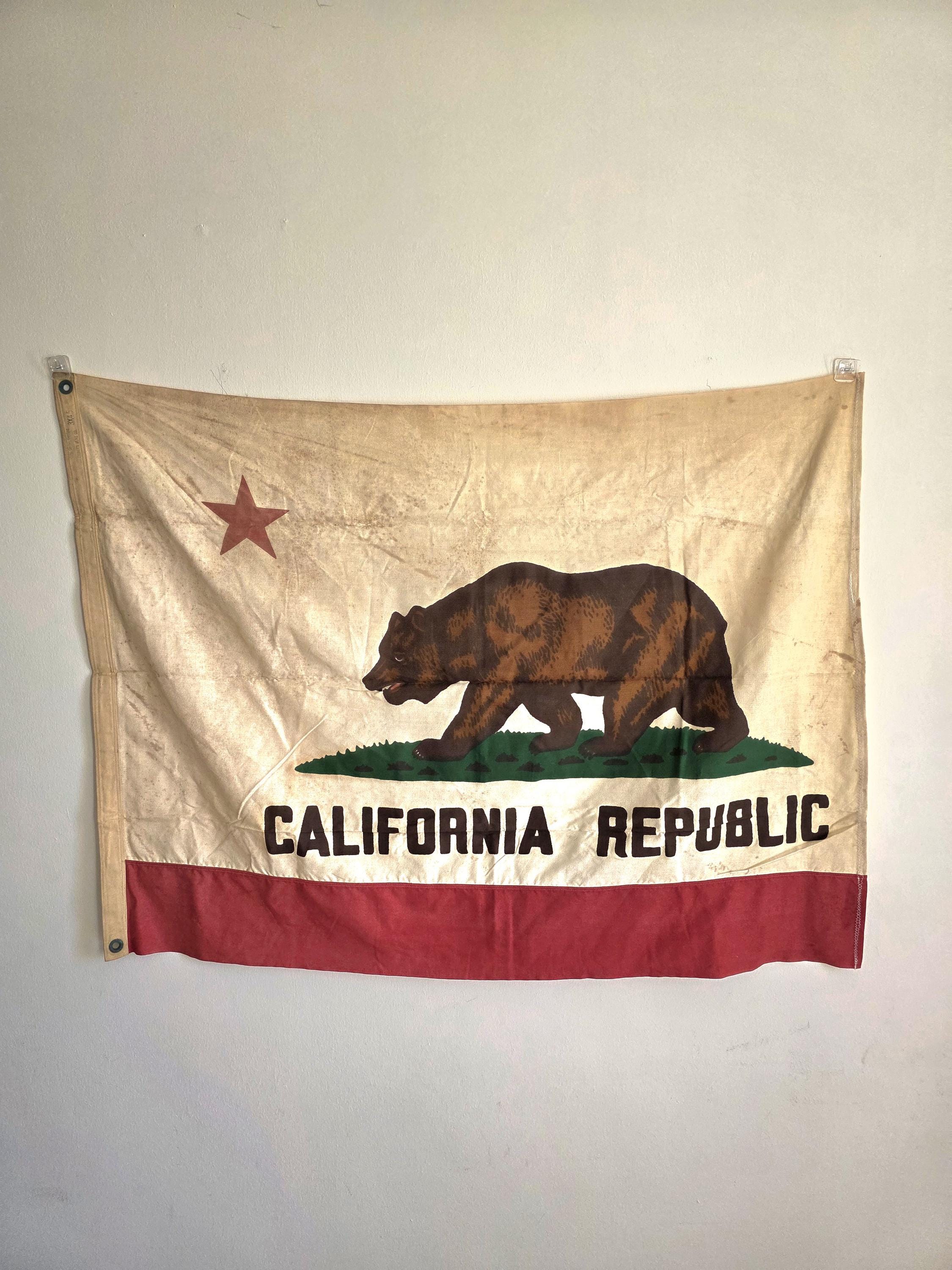 Antique California State Flag - Etsy