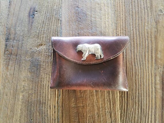 California Leather Travel Pouch