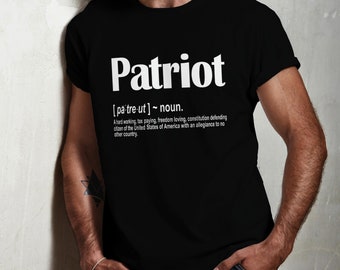 patriot shirt etsy