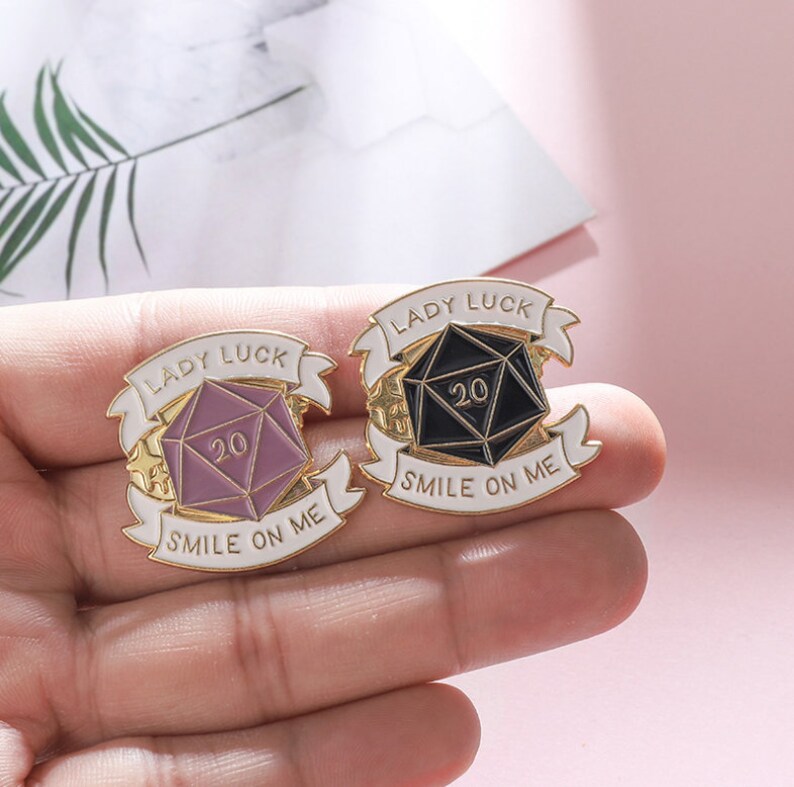 Critical Role D20 Pin-Dnd Enamel Pin-Dungeons & Dragons Enamel | Etsy