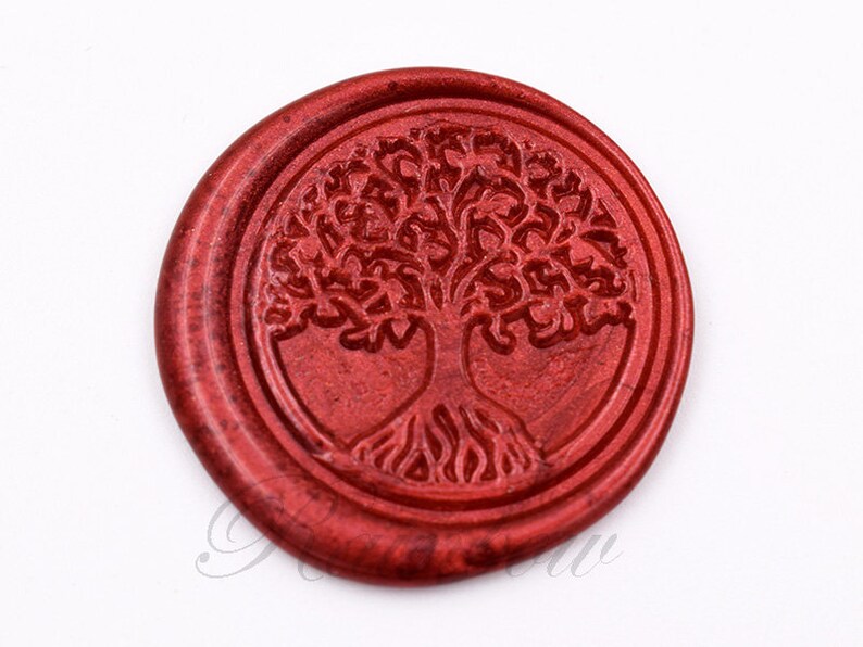 Tree of Life Wax Seal Stamp-Tree Wax Stamp-Envelope Wax Seals-wedding invitation wax seals-Sealing Wax Stamp-Sealing Stamp